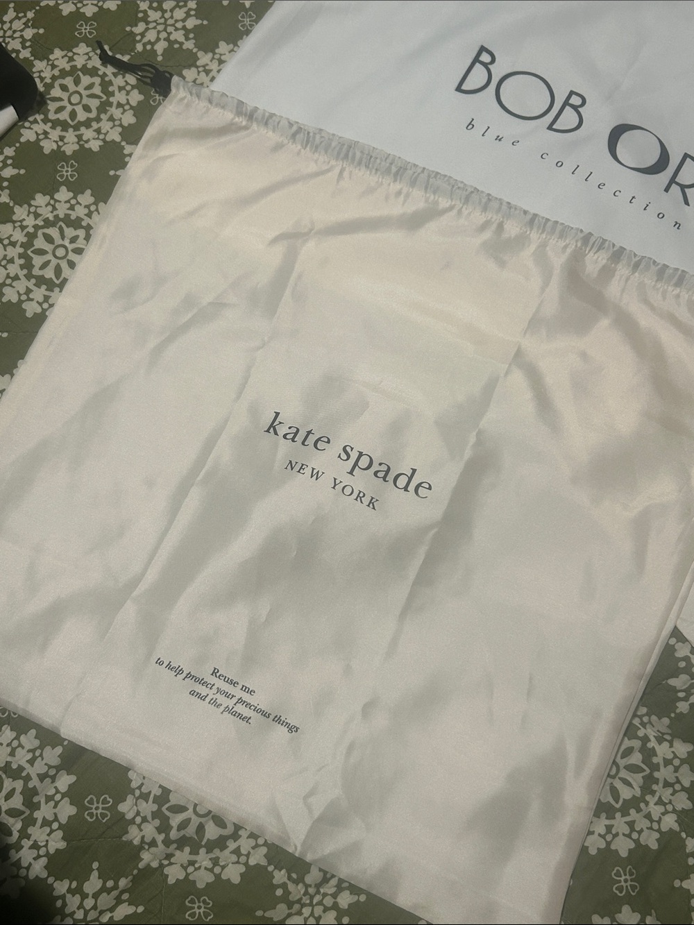 Kate Spade dust bag
